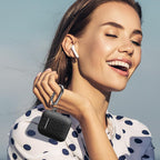 Compatible with Airpod Case and Airpods 2Nd Generation Case Leopard Print Engraved Skin Cover Compatible with Apple Airpods 2Nd/1St Charging Case with Keychain, Black