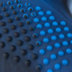 Studded Silicone Rubber Gel Customizing Skin Cover for PS5 Controller X 1(Camouflage Blue) with Pro Thumb Grips X 10