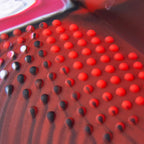Studded Silicone Cover Skin Case for PS5 Controller X 2(Camouflage Red+Blue) with Pro Thumb Grips X 10