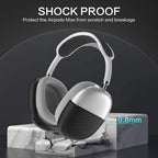 Case for Airpods Max Ear Cups Cover Soft Silicone Anti-Scratch Dust-Proof Earphone Earpad Cover for Apple Airpods Max Accessorie