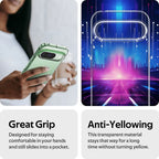 Silicone Soft Ultra Thin Case for Google Pixel 9 8A 8 7 7A 6A 6 Pro XL Clear Shell Transparent Back Cover for Google 8 a 9 XL