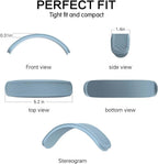 Headband Cover for Airpods Max (New 2024), Soft Silicone Airpods Max Headphone Headband Protectors/Comfort Cushion/Top Pad Protector Accessories Compatible with Apple Airpods Max (Blue)