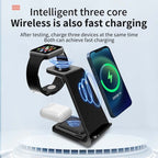 15W Wireless Phone Charger Stand Pad Fast Charge for Samsung Iphone LG Universal