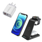 15W Wireless Phone Charger Stand Pad Fast Charge for Samsung Iphone LG Universal