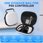 Carry Case Compatible with PS5 Controller, PS5 Controller Durable Hard Shell Carrying Case, Shock-Resistant PS5 Controller Storage Case for Travel and Home Use