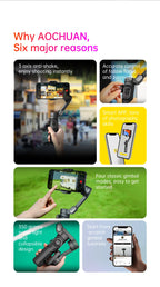 Smartxe 3-Axis Gimbal Stabilizer