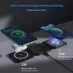 15W Wireless Phone Charger Stand Pad Fast Charge for Samsung Iphone LG Universal