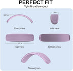 Headband Cover for Airpods Max (New 2024) - Soft Silicone Protector, Comfort Cushion, Top Pad Accessory Compatible with Apple Airpods Max (Purple)