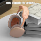 Headband Cover for Airpods Max (New 2024), Soft Silicone Airpods Max Headphone Headband Protectors/Comfort Cushion/Top Pad Protector Accessories Compatible with Apple Airpods Max (Orange)