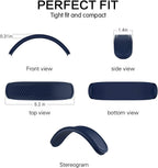 Headband Cushion for Apple Airpods Max, Washable Soft Silicone Dustproof Airpods Max Headphones Accessories Compatible with Knit-Mesh Canopy(Blue)