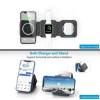 15W Wireless Phone Charger Stand Pad Fast Charge for Samsung Iphone LG Universal