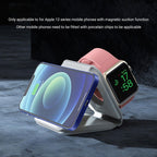 15W Wireless Phone Charger Stand Pad Fast Charge for Samsung Iphone LG Universal
