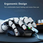 W1 Wired Mouse Esports Gaming Mouse Silent Office Mouse Three Keys and Six Keys Are Optional