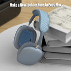 Headband Cover for Airpods Max (New 2024), Soft Silicone Airpods Max Headphone Headband Protectors/Comfort Cushion/Top Pad Protector Accessories Compatible with Apple Airpods Max (Blue)