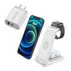 15W Wireless Phone Charger Stand Pad Fast Charge for Samsung Iphone LG Universal