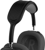 Airpods Max Headphone Cover (Black), Soft Silicone Comfort Cushion & Top Pad Protector, Compatible with Airpods Max (2020, 2024), Enhances Comfort & Protection, over Ear Form Factor